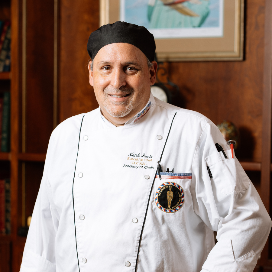 Keith Davis, Executive Chef at 10 Wilmington Place, smiles for the camera
