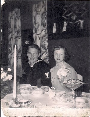 1956 Audrey & Howard Engagement Dinner