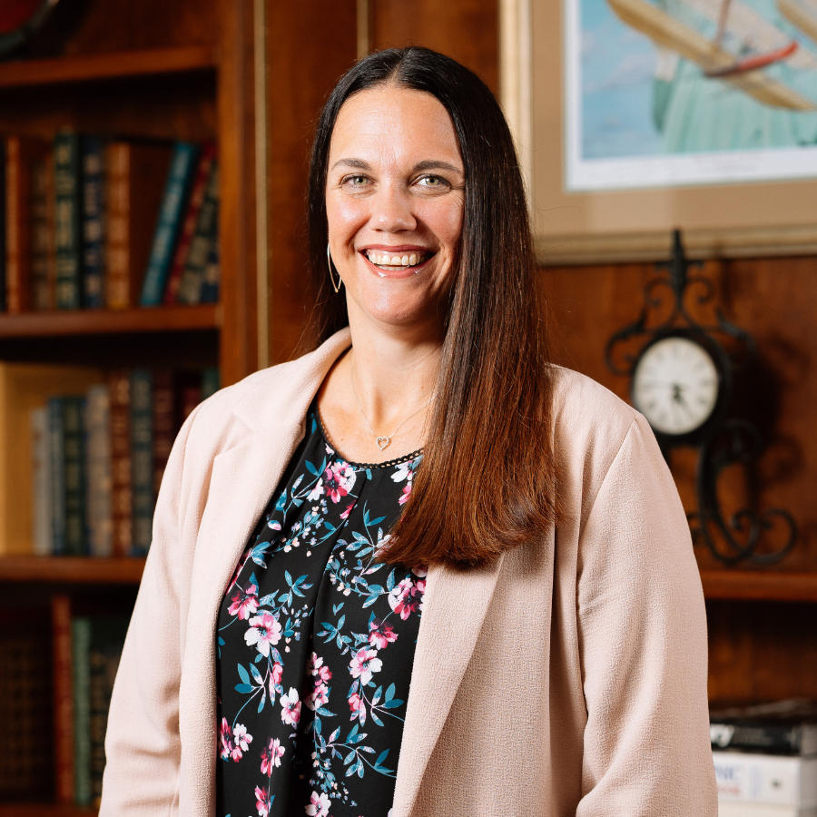 Kirsten Brown, Director of Sales and Marketing at 10 Wilmington Place, smiles for the camera