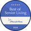 A Place For Mom Best of Senior Living 2026 Badge
