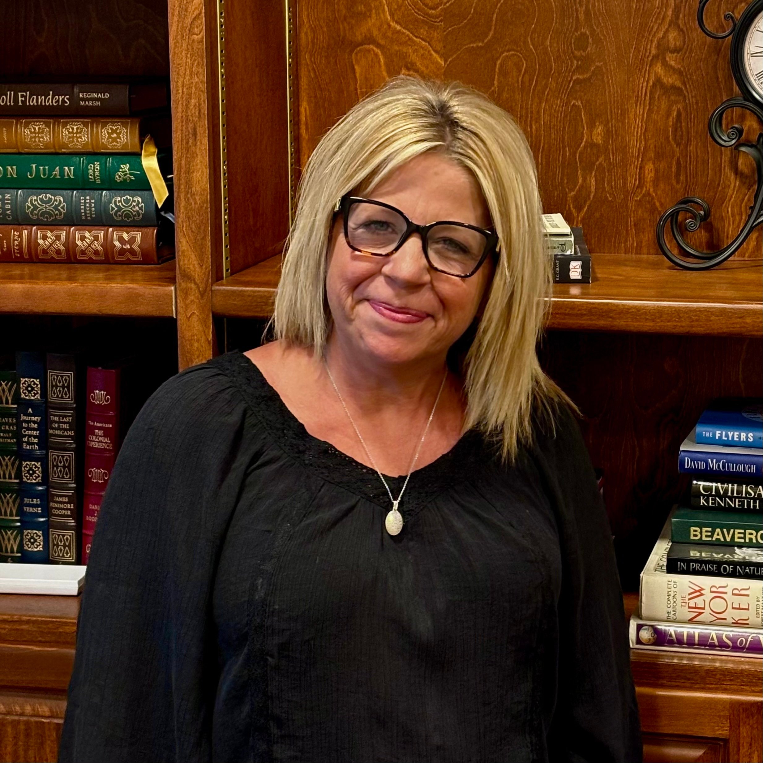 Tracy Young, Director of Housekeeping at 10 Wilmington Place, smiles for the camera