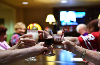 enjoy a round of drinks and fun with friends at 10 Wilmington Place