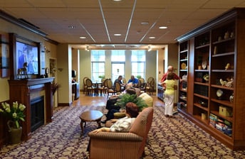Kick Back, Relax, and enjoy some t.v time in the library at 10 Wilmington Place